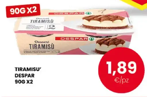 Tiramisù Despar