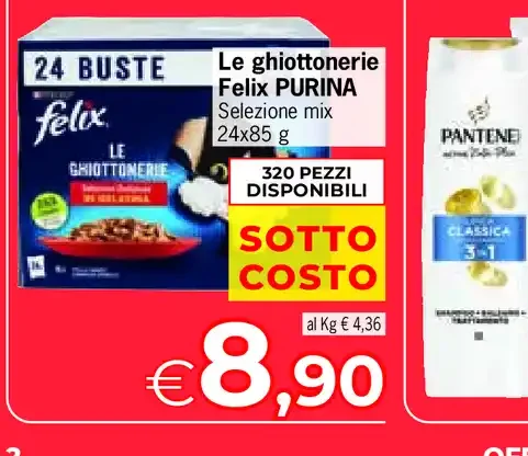 Le ghiottonerie Felix Purina