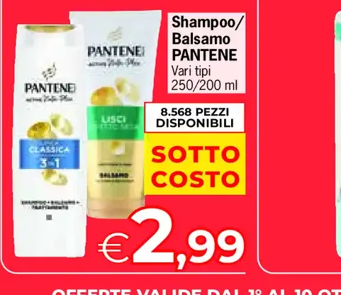 Shampoo/Balsamo Pantene