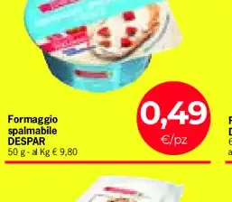 Formaggio spalmabile