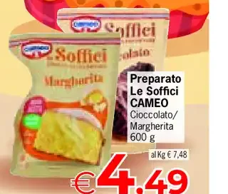 Preparato per le Sofficì