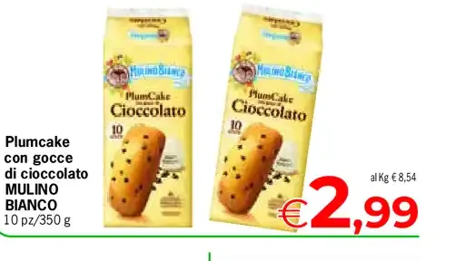 Plumcake con gocce di cioccolato