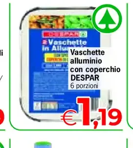 Vaschette alluminio