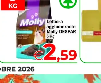Lettiera agglomerante
