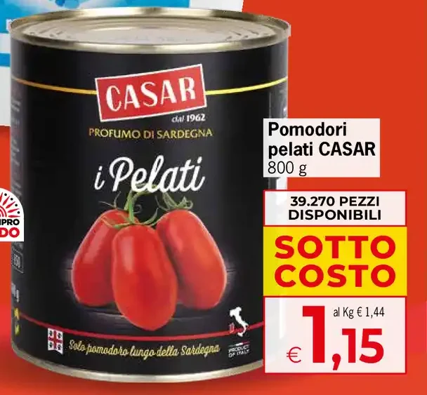 Pomodori pelati Casar