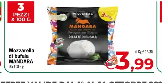 Mozzarella di bufala Mandara