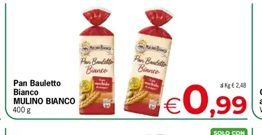 Pan Bauletto Bianco Mulino Bianco
