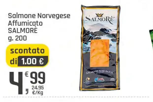 Salmone Norvegese Affumicato Salmorè