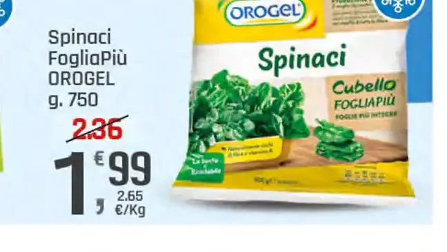 Spinaci FogliaPiù Orogel