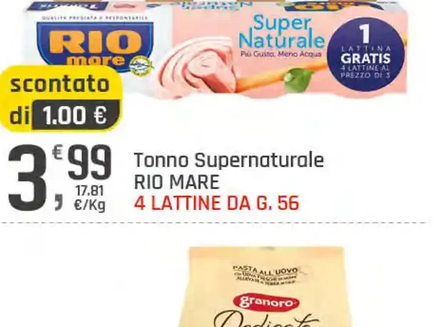 Tonno Supernaturale Rio Mare