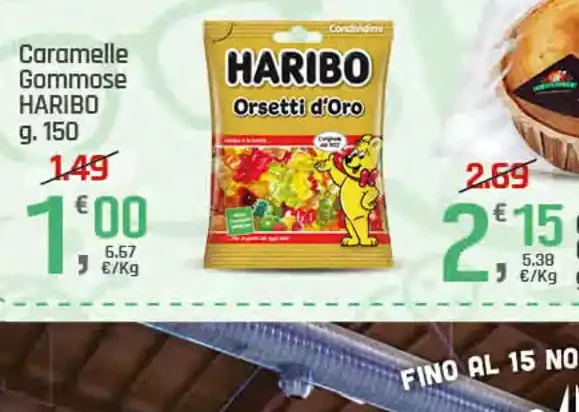 Caramelle gommose Haribo