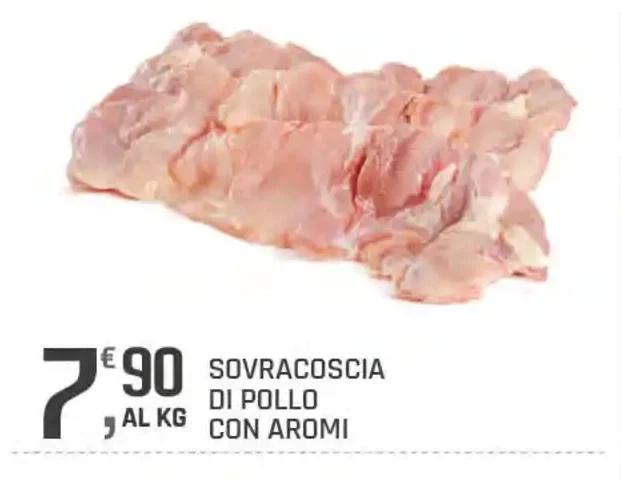 Sovracoscia di pollo con aromi
