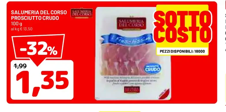 Prosciutto crudo