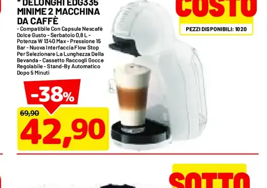 Macchina da caffè DeLonghi EDC335