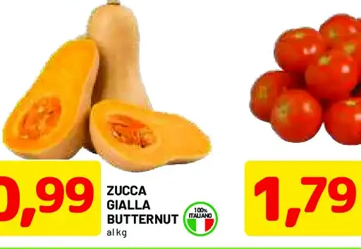 Zucca gialla butternut