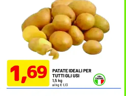 Patate ideali per tutti gli usi