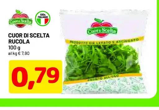 Cuor di scelta rucola