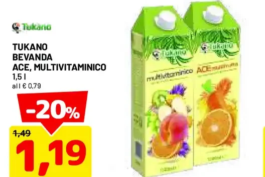bevanda ACE multivitaminico
