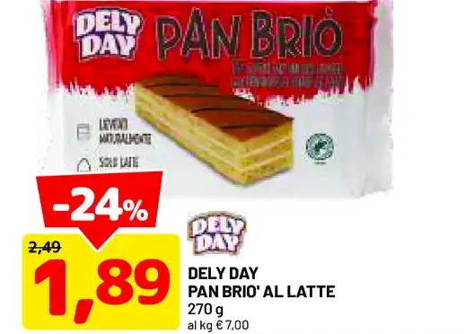 pan briò al latte
