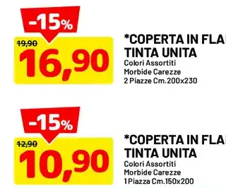 Coperta in flanella tinta unita