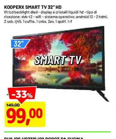 Smart TV Kooper TV 32 HD