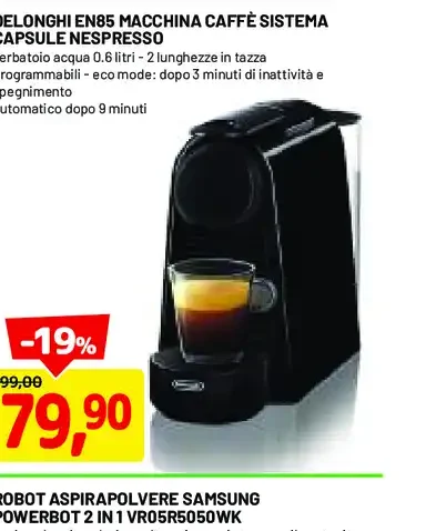 Macchina caffè DeLonghi N85