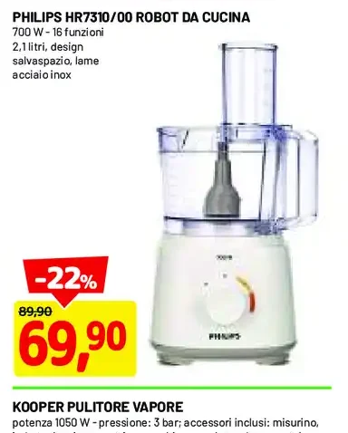 Robot da cucina Philips HR7310/00