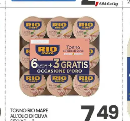 Tonno Rio Mare all’olio di oliva
