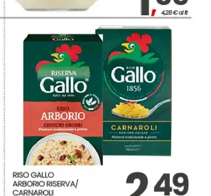 Riso Gallo Arborio/Riserva Carnaroli