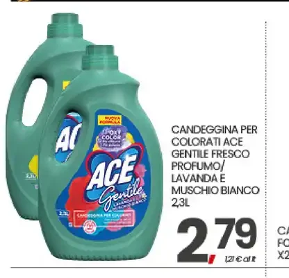 Candeggina Ace colorati