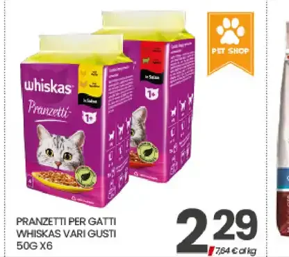 Pranzetti per gatti Whiskas