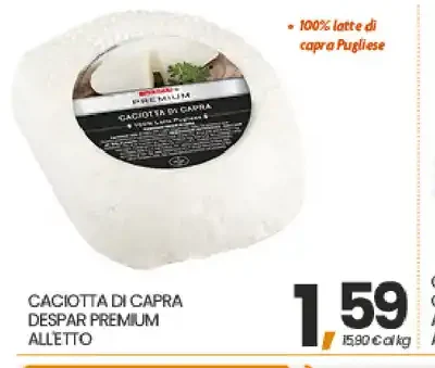 Caciotta di capra Despar Premium