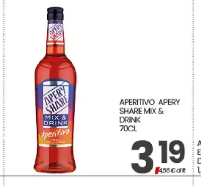 Aperitivo Apery Share Mix & Drink