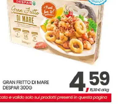 Gran fritto di mare Despar