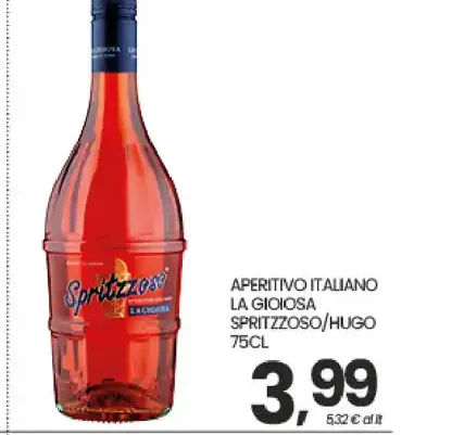 Aperitivo italiano Spritzoso/Hugo