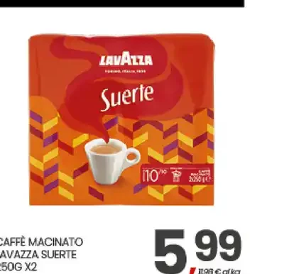 Caffè macinato Suerte