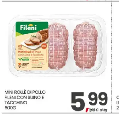 Mini rollè di pollo