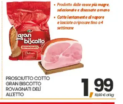 Prosciutto cotto Gran Biscotto