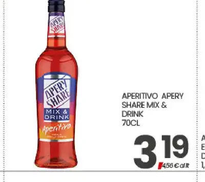 Aperitivo Apery Share Mix & Drink