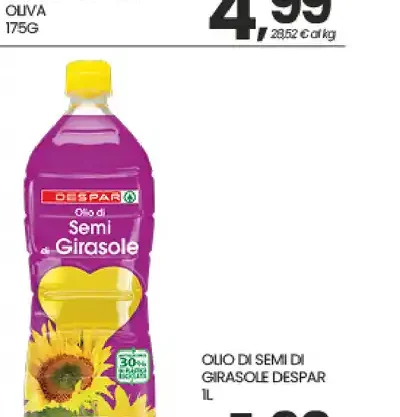 Olio di semi di girasole Despar