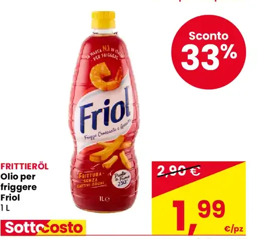 Olio per friggere Friol
