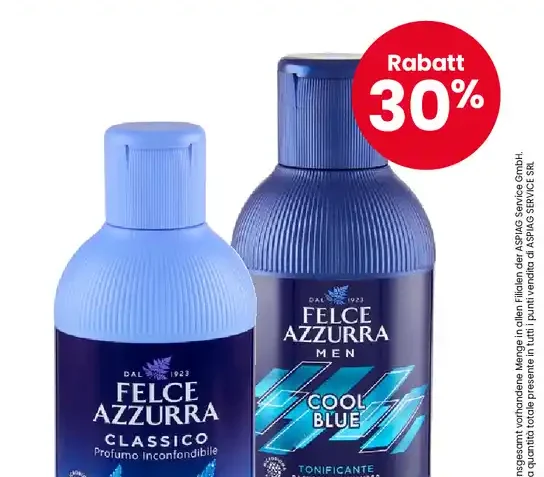 Bagno assortito Felce Azzurra
