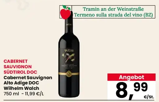 Cabernet Sauvignon Alto Adige DOC