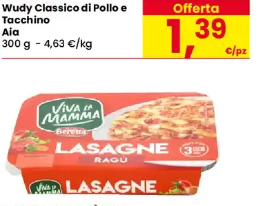 Wudy classico di pollo e tacchino