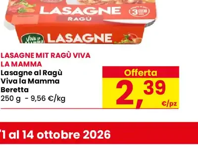 Lasagne al ragù