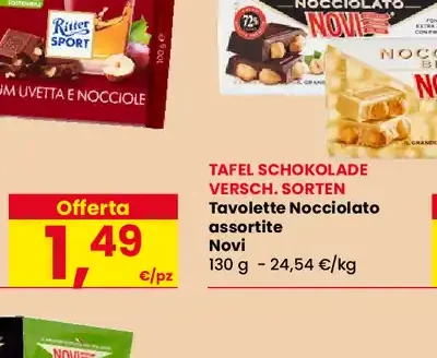 Tavolette di cioccolato Ritter Sport