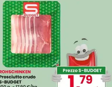 Prosciutto crudo