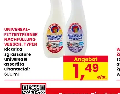 Sgrassatore universale