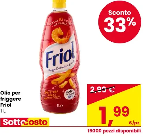 Olio per friggere Friol