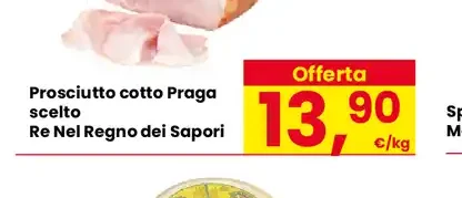 Prosciutto cotto Praga scelto